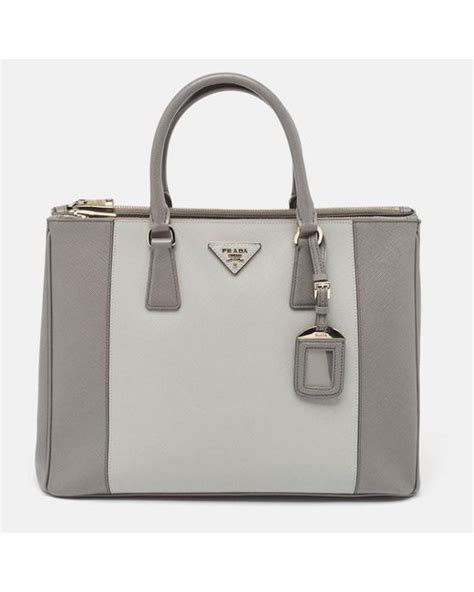 prada saffiano large grey|Prada saffiano outlet.